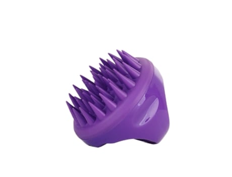 Luxurious Silicone Scalp Massager In Elegant Purple Ecarla