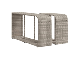 Storage Shelf, Storage Shelves Vidaxl Cinzeto Rattan / Vime (n/a)