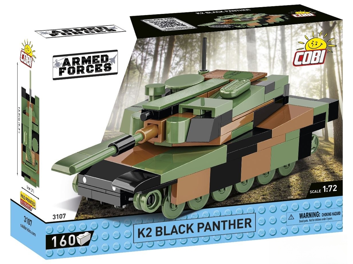 Cobi Historical Collection World War Ii 3107 K2 Black Panther 3107