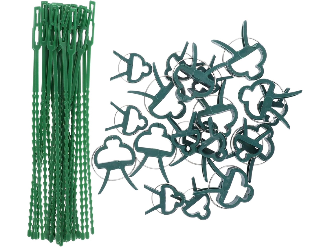 Braçadeira De Suporte Para Caule De Plantas Para Jardim Com Acessório.