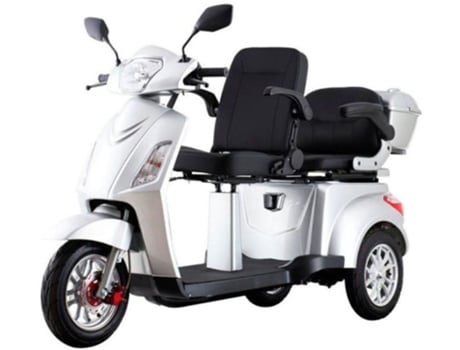Scooter Eléctrica Mb18 Lithium Assento Duplo Cinzento Tekuon