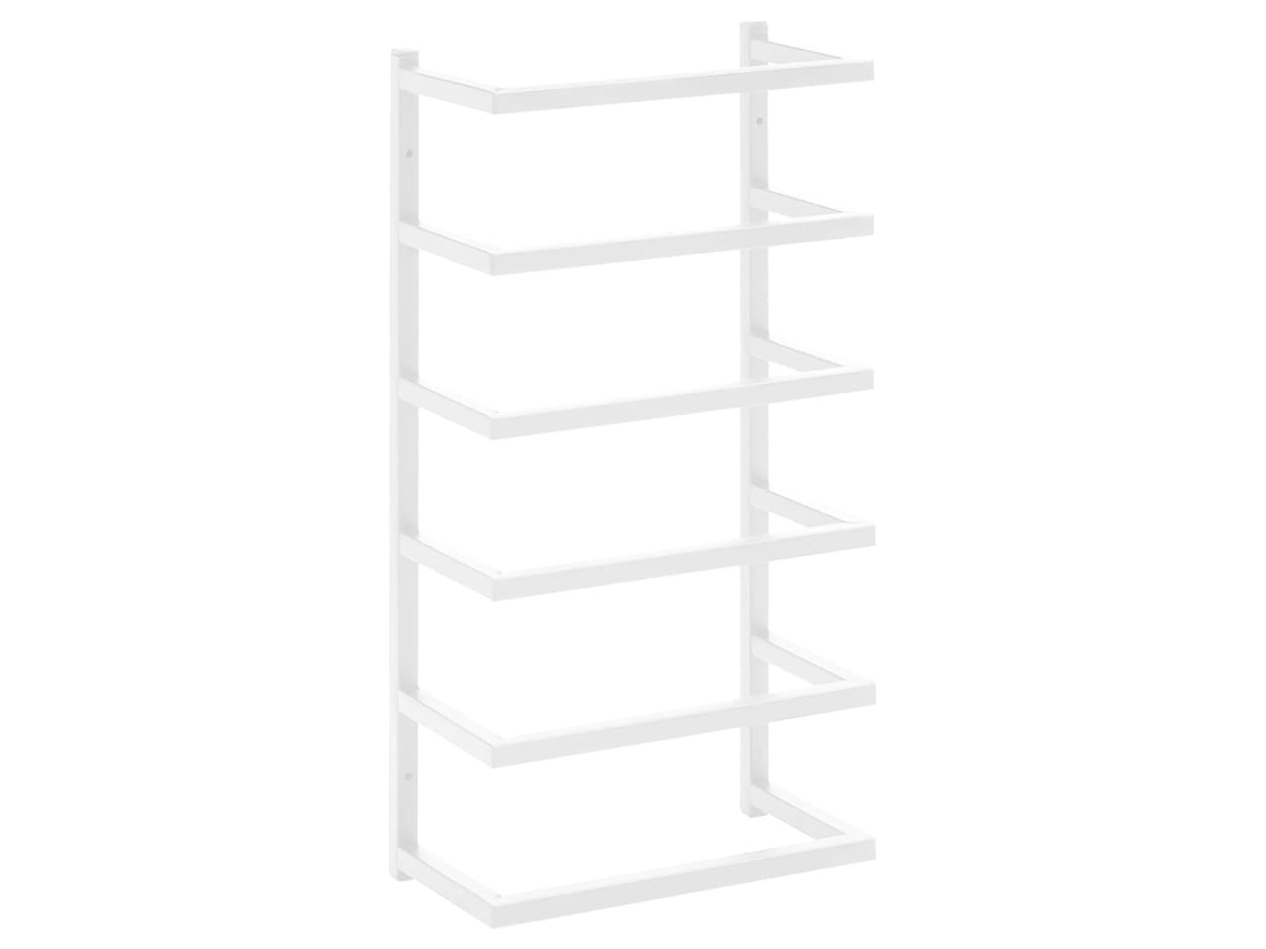 Towel Rack, Towel Racks Vidaxl Branco Aço (24 X 12 X 48 Cm)