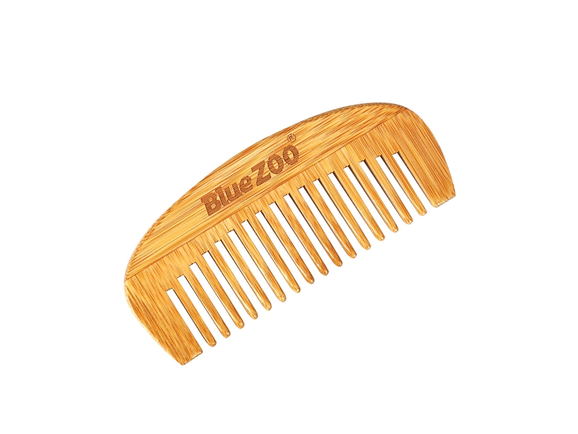 Kit De Pente De Madeira Bluezoo Portátil Pente Em Forma Crescente Ferramentas De Cuidado Do Cabelo