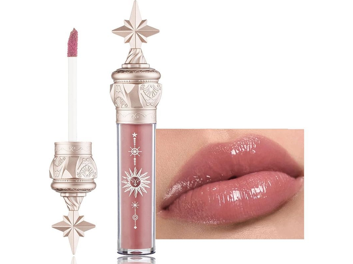 Bálsamo Labial Tintado, Batom e Gloss À Prova D'água de Longa Duração para Beleza e Presente