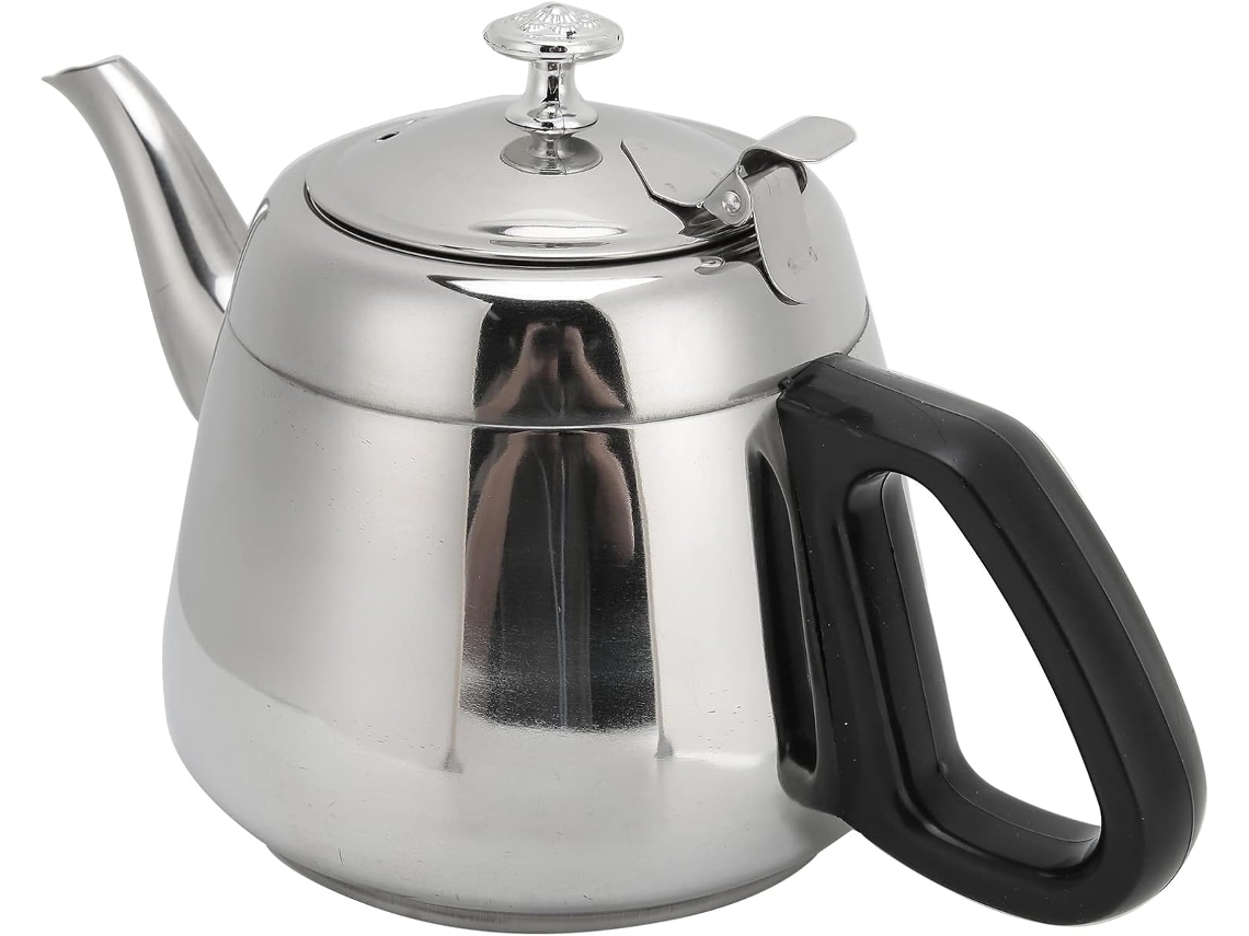 Bule De Aço Inoxidável, Com Cabo Ergonômico, Grande Capacidade Para Toda A Família, Com Filtro, Chal Gokoco