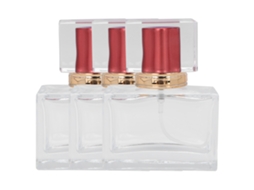 3pcs Frasco De Perfume Vazio Refilável Em Vidro Atomizador De Cosméticos 30ml