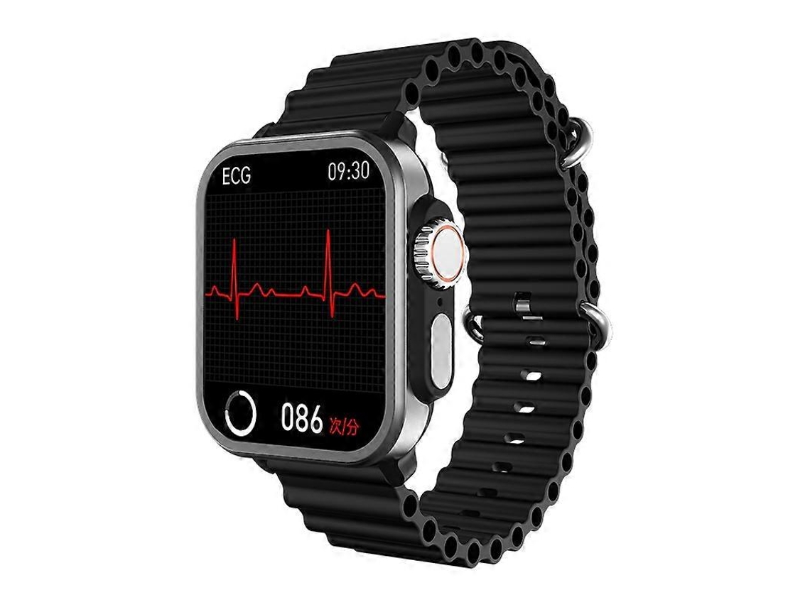 Relógio Inteligente Spovan H6 Com Tela Tft De 1,83 Polegadas, Compatível Com Chamadas Bluetooth E Monitoramento De Oxigênio No Sangue.