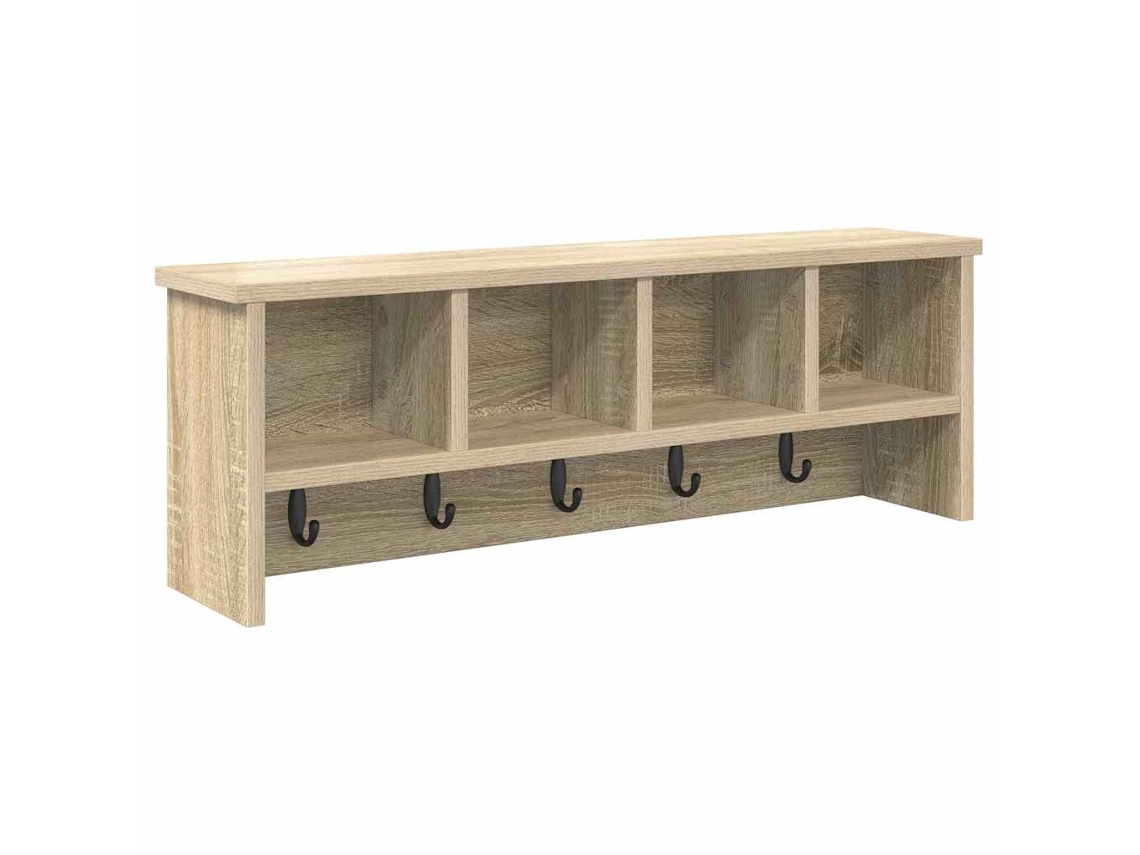 Maison Exclusive - Cabideiro De Parede Carvalho Sonoma 75 X 16 X 26 Cm