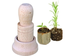 Vasos de Papel para Mudas madeira para Formar Copos de Plantas, Dispositivo para Formar Cilindros de Jornal, Prensa CHABERLU