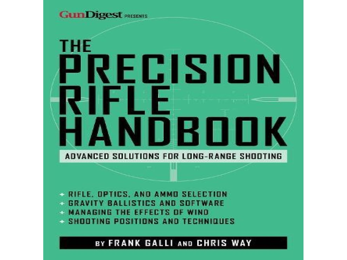 Livro Precision Rifle Handbook de Chris Way (Inglês)