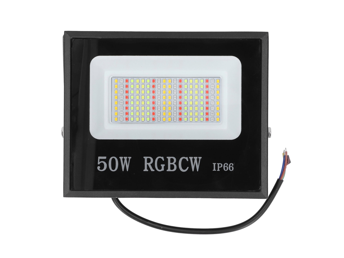 Refletor Led com Corpo em Alumínio, Difusor em Vidro Temperado, Classificação Ip66 À Prova D'água CHABERLU