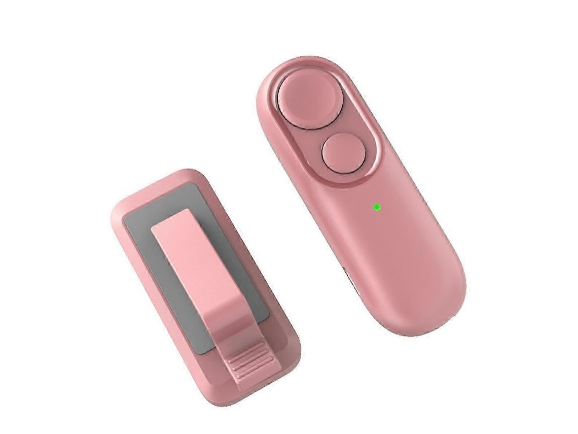 Telecomando Rf Vira-páginas Rosa Para Kindle, Kobo, Iphone, Ipad E Android, Câmara E Scroll Tressino