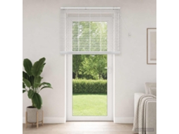 Vidaxl Cortina Veneziana Branco 135 X 250 Cm 35 Mm