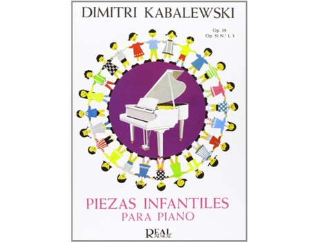 Livro Piezas Infantiles Para Piano de Kabalewski, Dimitri (Espanhol)