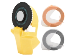 Hacer Cinta Manual Mini De Relieve 3d De Abs Colorido 9mm Para Manual Amarillo