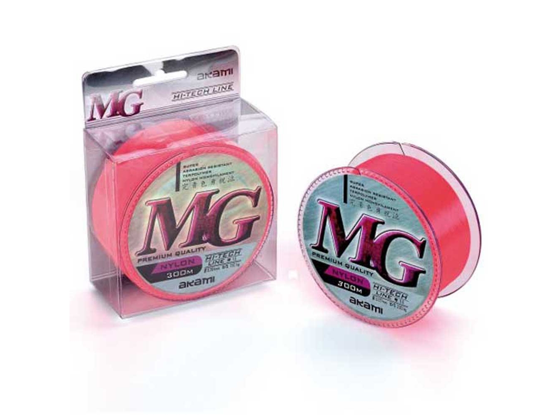 Monofilamento Mg Line 300 M Vermelho 0.150 Mmakami
