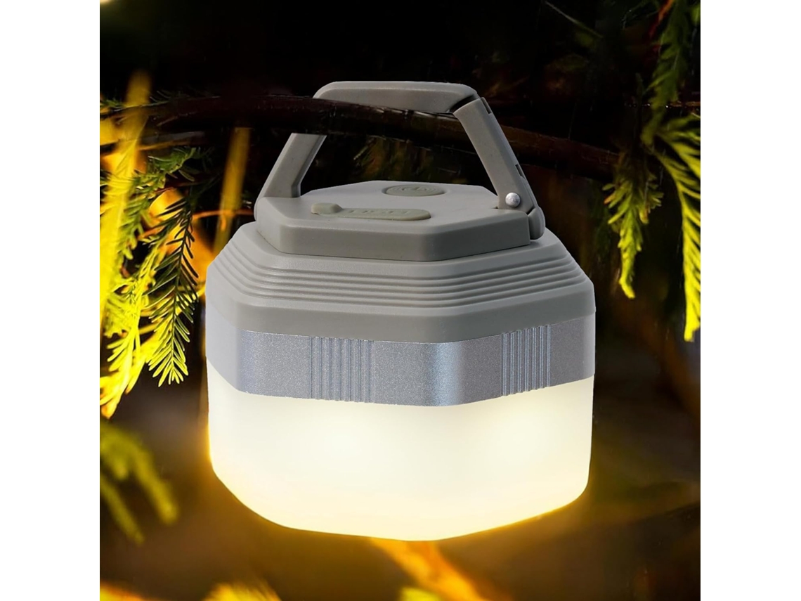 Lanterna Led Recarregável Para Acampamento, 350 Lm, 6 Modos De Luz, Lâmpada Para Barraca De Acampamento Com Lanterna Portátil À Pr Aquaforge