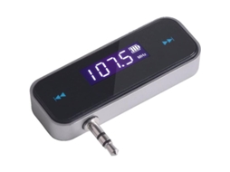 2026 transmissor Fm Sem Fio Mini para Carro Ykn Transmite Música de Dispositivos com Jack 3.5mm para Rádio do Carro
