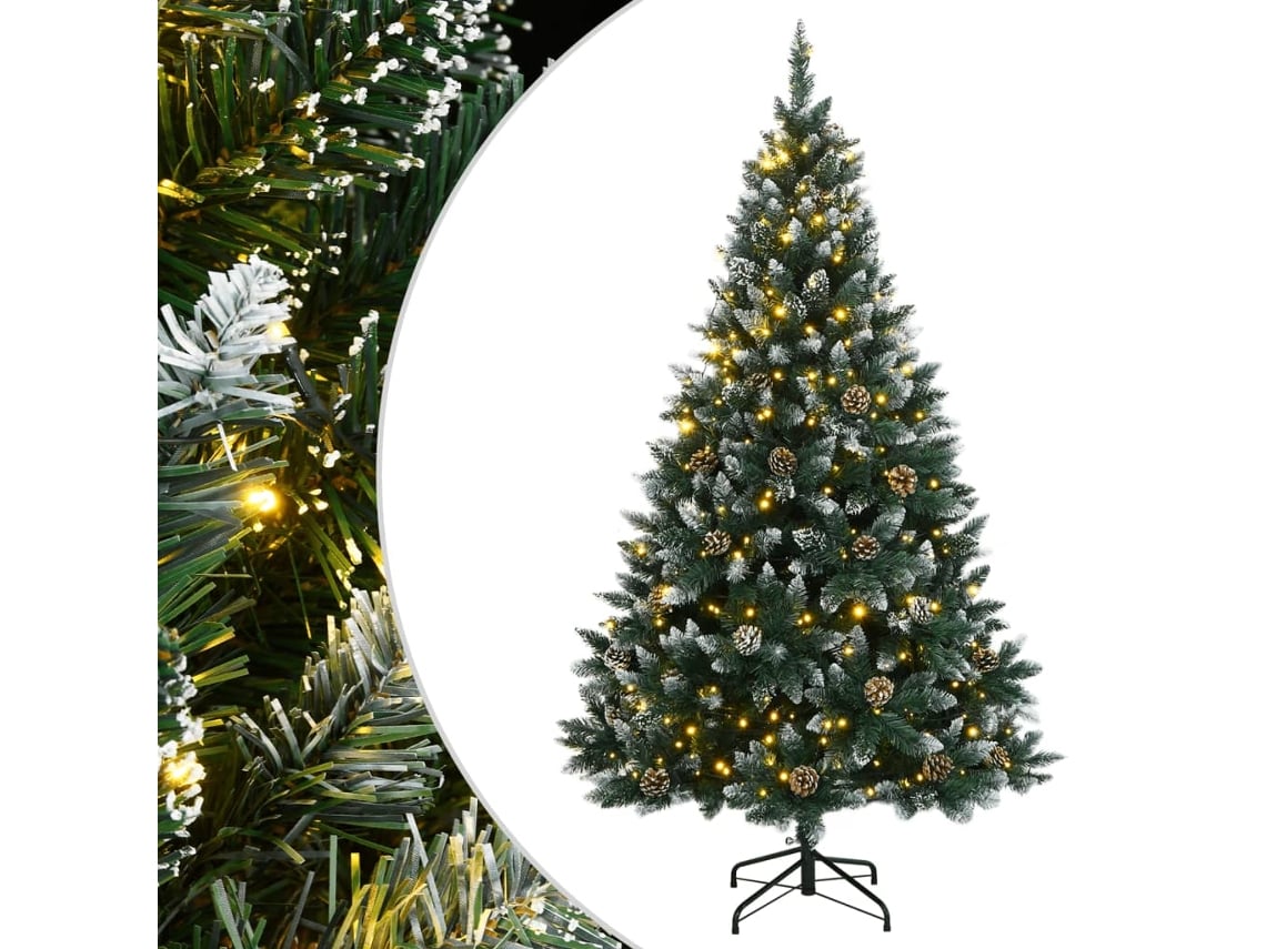 Árvore de natal artificial VIDAXL Verde (180 cm)