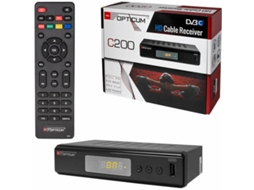 Receptor TV Cabo OPTICUM C200 — DVB-C