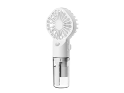 Ventilador Portátil Com Spray, Mini Ventilador De Mão, Mini Ventilador Com Spray Recarregável, Umidificador, Atacado - Cor: Wt