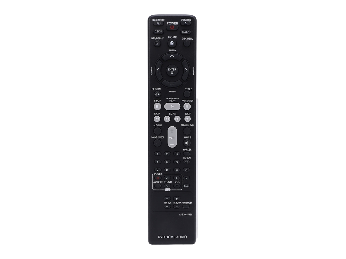 Aetheria controle Remoto Substituto Akb70877935 para Sistema Home Theater Dvd Dm5540 Dms5540w Dm7630