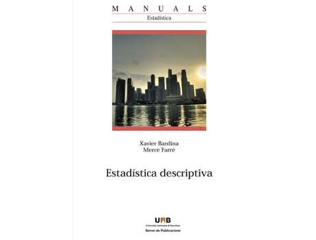 Livro Estadística Descriptiva de Xavier Bardina I Simorra (Catalão)