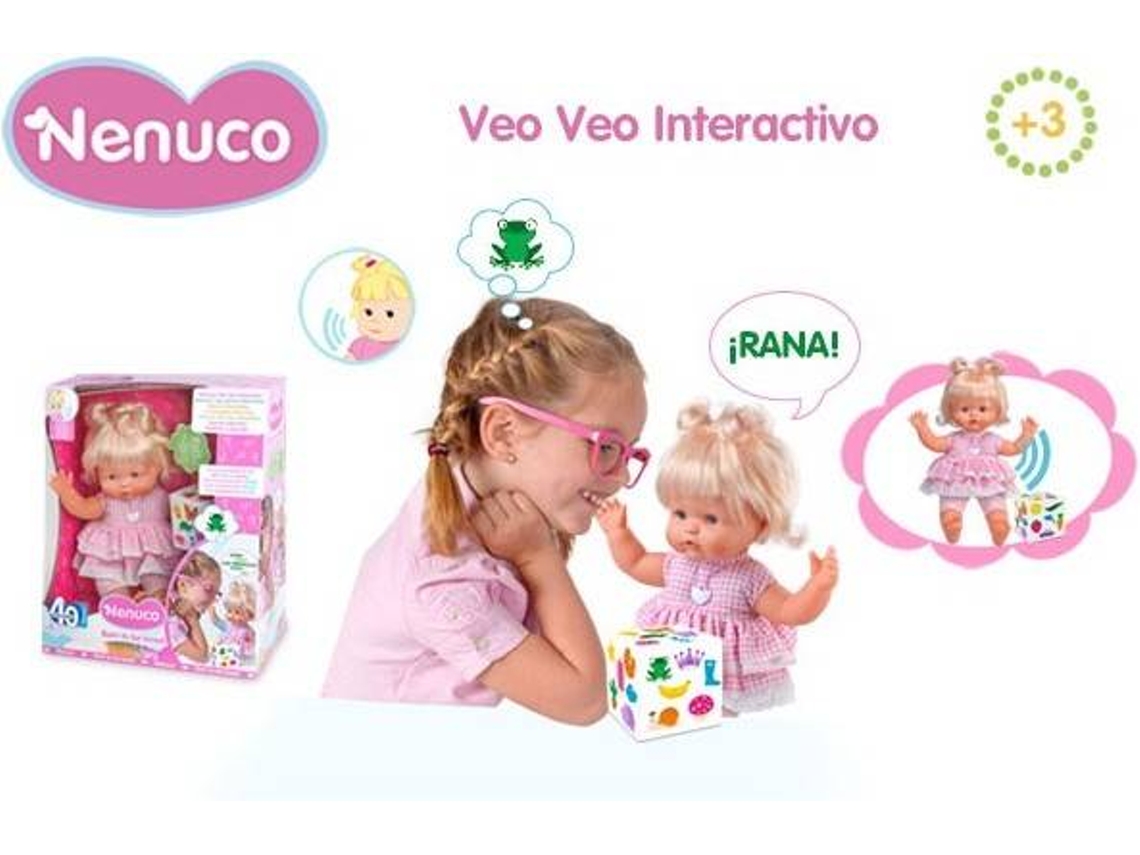 Beb de Brincar NENUCO Veo Veo Interactivo Idade M nima