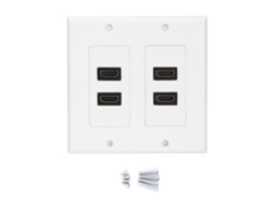 Laxiscreed Painel Informativo Com 4 Hdmi De Estilo Americano Para Configuração De Múltiplas Interfaces