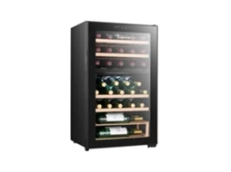 Cave De Vinho Climadiff Cepage33dz (33 Garrafas 2 Zonas Preto)