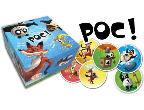 Jogo de Cartas  POC Salte e Ganhe (6 Anos)