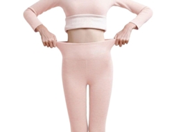 Calcinha Legging De Inverno Quente Com Pelúcia Suave - Modeladora E Elástica Para Diversas Ocasiões Rosa