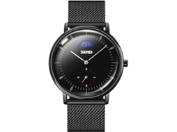 Lurelia Relógio Feminino, Movimento De Quartzo, Resistente À Água, Preto