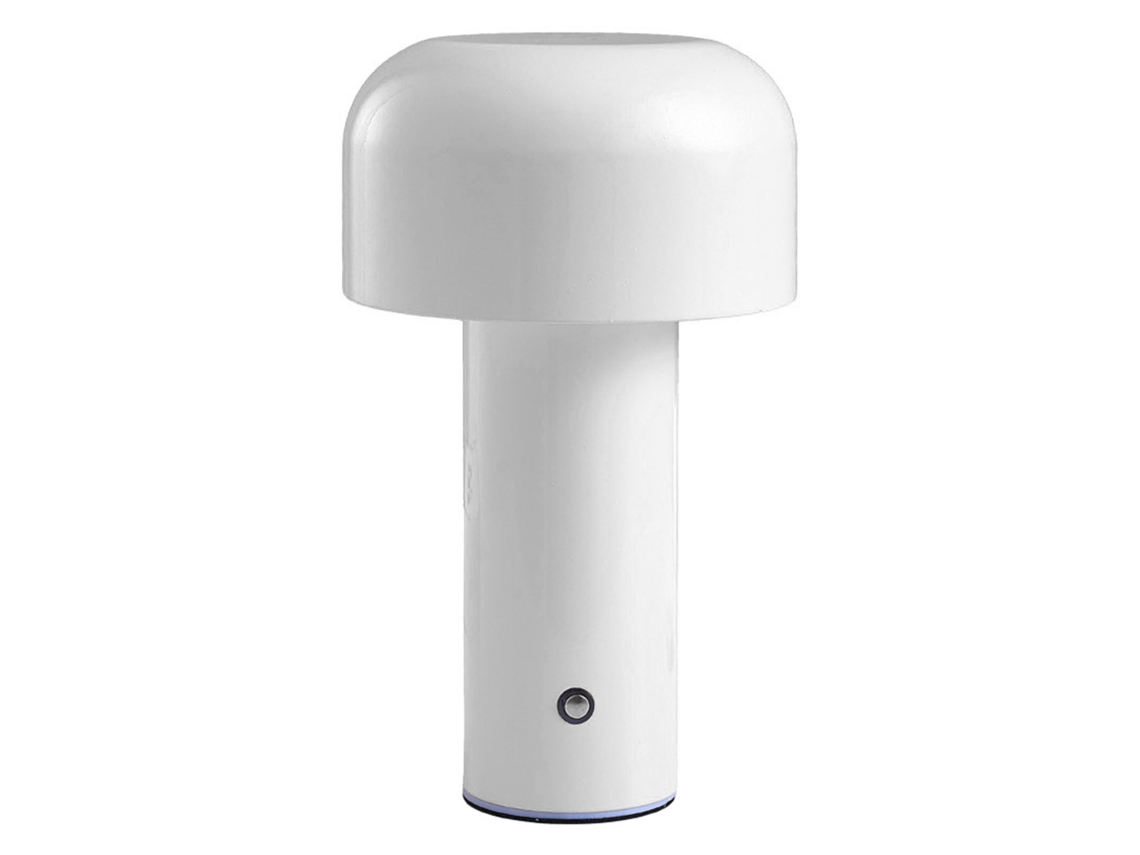 Lâmpada De Mesa Led Hongo 3 Tons Ajustável Iluminação Suave Para Quarto Branco