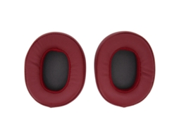 Aetheria almofadas para Orelhas Couro de Proteína para Skullcandy Crusher 3.0 Wireless e Hesh3 Vermelho Vinho