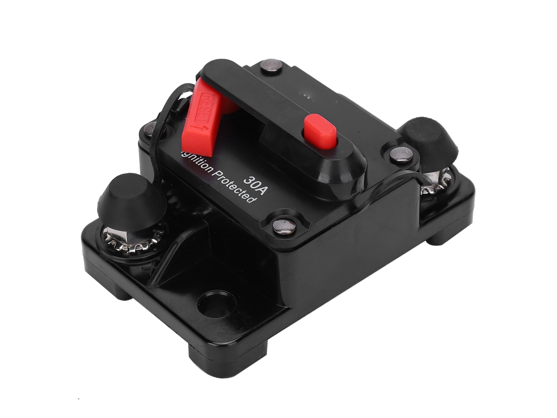 Laxiscreed Suporte De Fusível À Prova D'água Em Cobre Com Reset Automático