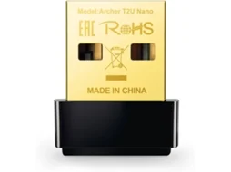Adaptador USB Wi-Fi TP-LINK Archer T2U Nano (AC600 - 200 + 433 Mbps)