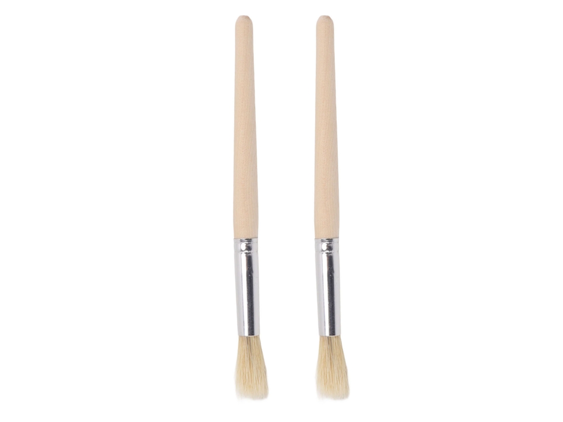 2pcs Pincel de Limpeza Madeira para Máquina e Moedor de Café