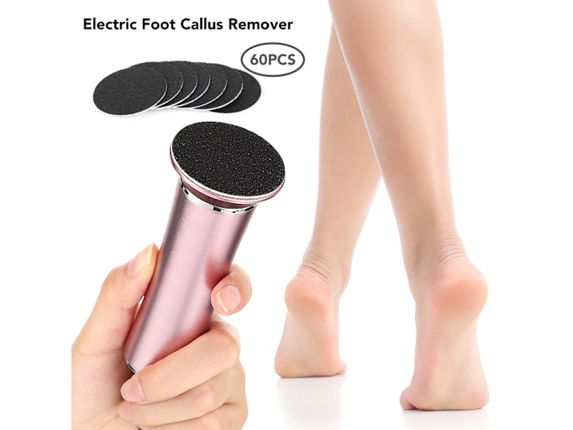 Lima elétrica para pés 12V, removedor de calos, pedicure, cuidados com os pés, conjunto de pedicure. -SLOWMOOSE