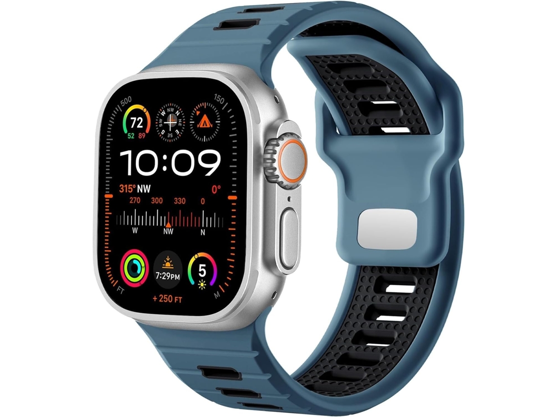 Pulseira de silicone para relógio com 45 42 Mm Design Premium S/MARCA