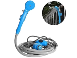 Chuveiro Portátil Para Acampamento, Chuveiro Para Acampamento Ao Ar Livre, Bomba De Chuveiro Elétrica Recarregável Portátil Para Acampamento PENGDSJE