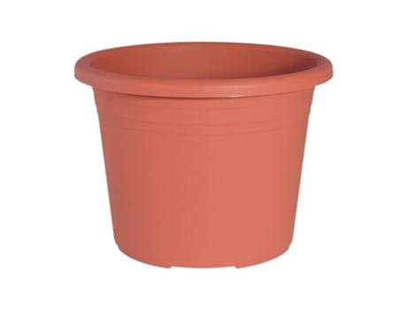Vaso de Flores de Terracota Cilindro 60cm 72 Litros, Plástico Resistente E Design Funcional Geli