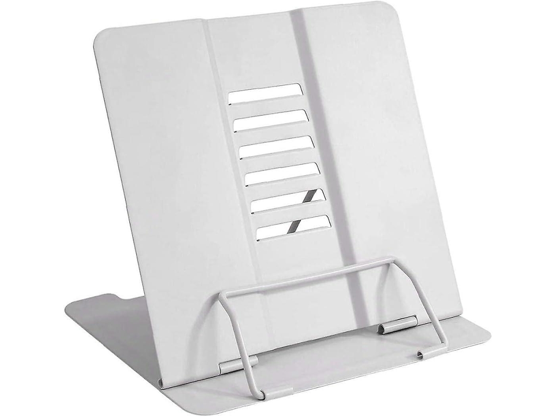 Suporte De Metal Ajustável Para Receitas De Cozinha, Músicas E Tablets Branco Aquaforge