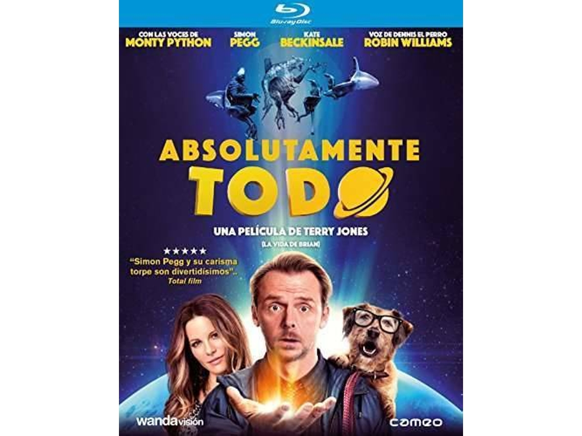 Blu-Ray Absolutely Anything / Absolutamente Todo (Edição em Espanhol)
