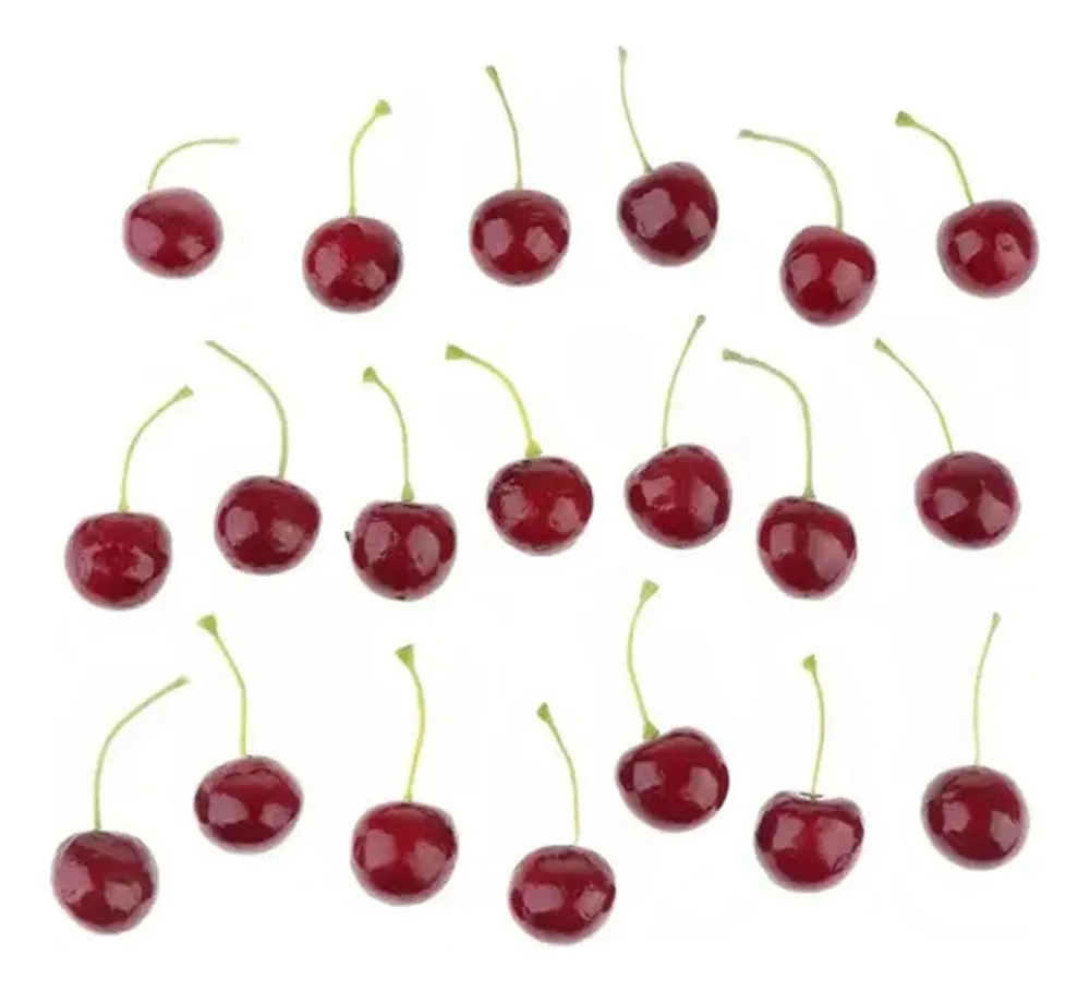 Novos Pequenos Enfeites Decorativos De Frutas Imitaçãovayotoy