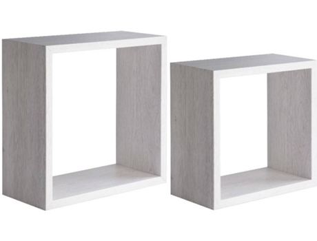 Prateleira  Q-Bis (Carvalho Imperial - MDF - 35x35x15.5 cm)