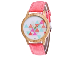Reloj De Pulsera Para Mujer De Moda Zhoulianfa Cuarzo Analógico Deportivo Rosa