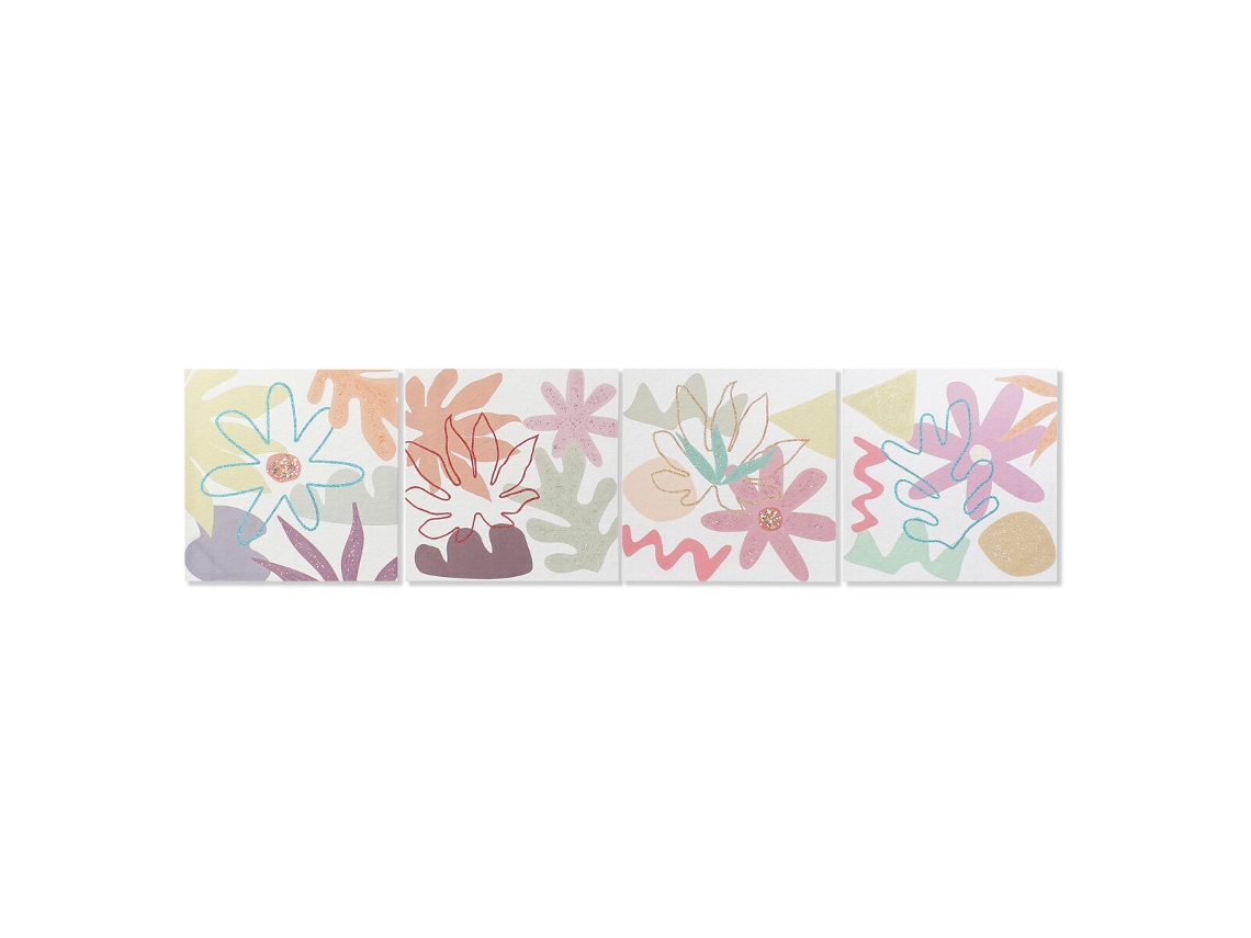 Tela DKD HOME DECOR (Tecido - Multicor)