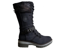 Botas Martin Salto Alto Salto Grosso Mistura De Lã