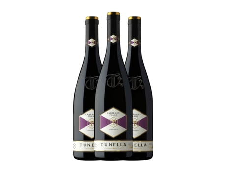 Vinho LA TUNELLA Cabernet Franc (0.75 L - 3 Unidades)